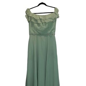 Morilee Madeline Gardner bridesmaids maxi dress size 12